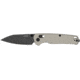 Kershaw Bel Air Folding Knife, 3.1 in Blade, CPM MagnaCut Stainless Steel, Plain, Bright Nickel Cerakote, 6105