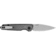 Kershaw Launch 18 Automatic Folding Knife, 2.79in, CPM 154, Spear Point Single Edge, Stonewashed Finish, Gray Handle, 7551