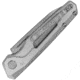 Kershaw Launch 11 Automatic Folding Knife, 3.88in Closed, 2.75in Stonewash CPM 154 Drop Point Plain Blade, Raw Aluminum Handle, 7550RAW