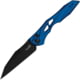 Kershaw Auto Launch 13 Button Lock Folding Knife, 3.5in, CPM 154, Plain Wharncliffe Blade, Blue 6061-T6 Aluminum Handle, 7650BLU