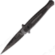 Kershaw Auto Launch 8 Button Lock Automatic Folding Knife, 3.5in, CPM 154, Spear Point Blade, Damascus Steel, Black Anodized Aluminum Handle, 7150DAM