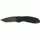 Kershaw Blur Knife, Tanto Blade, Black, Clam Pack 112629