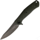 Kershaw Concierge Linerlock Folding Knife, 3.25 in, Stainless Steel, Drop Point, Micarta, OD Green Micarta, 4020MIG