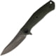 Kershaw Concierge Folding Knife, 3.25 in, Stainless Steel, Drop Point, Micarta, OD Green Micarta, 4020MIG