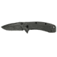 Kershaw Cryo II, Blackwash Stainless Handle, Blackwash Plain K1556BW