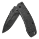 Kershaw Cryo II, Blackwash Stainless Handle, Blackwash Plain K1556BW