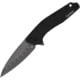 Kershaw Dividend Composite Folding Knife, 3 in, CPM-D2 Steel, Wharncliffe Blade, Anodized Aluminum Black Handle, 1812BLKCB