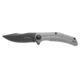 Kershaw Believer Assisted Opening Folding Knife, 3.25in, 8Cr13MoV, Drop Point Blade, Stainless Steel, Silver/Gray Handle, 2070