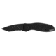 Kershaw Blur Assisted Opening Folding Knife, 3.4 in, 14C28N, Black Serrated ,Tanto Blade, Black 6061-T6 Aluminum/Trac-Tec Handle, 1670TBLKST