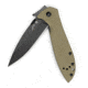 Kershaw CQC-4K Folding Knife,3.25in,Coyote Brown G-10 Textured Handle 6054BRNBLK