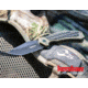 Kershaw Faultline Folding Knife, Black/Green, 8760