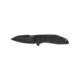 Kershaw Gravel Assisted Opening Folding Knife, 2.5in, 8Cr13MoV, Drop Point Blade, Stainless Steel, Black Handle, 2065