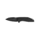Kershaw Gravel Assisted Opening Folding Knife, 2.5 in, 8Cr13MoV, Drop Point, Black Oxide Blade, Stainless Steel, Black Oxide Handle, 2065X