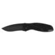 Kershaw Blur Assisted Opening Folding Knife, 3.4 in, 14C28N, Black Cerakote, Drop Point Blade, 6061-T6 Aluminum/Trac-Tec, Black Handle, 1670BLK