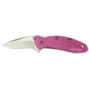 Kershaw K.O. Chive, Pink Aluminum Handle, Plain K1600PINK
