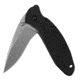 Kershaw K.O. Scallion, Black Polyamide Handle, Plain K1620