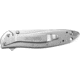 Kershaw Leek Assisted Opening Folding Knife, 3 in, 14C28N, Drop Point Blade, 410 Stainless Steel Handle, Box, 1660