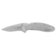 Kershaw Scallion Cutting Knife, 2.28in. Blade, Serrated Edge, Stainless Steel 1620FLKER
