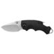 Kershaw Shuffle Folding Knife, 2.4 in, 8Cr13MoV, Drop Point Blade, Glass-Filled Nylon, Black Handle, Box, 8700
