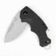 Kershaw Shuffle Folding Knife, 2.4 in, 8Cr13MoV, Drop Point Blade, Glass-Filled Nylon, Black Handle, Box, 8700