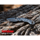 Kershaw Shuffle II Folding Knife, 2.6 in, 8Cr13MoV, Blackwash, Tanto Blade, Glass-Filled Nylon, Black Handle, 8750TBLKBW