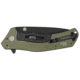 Kershaw Knockout, OD Aluminum Handle, Black Plain K1870OLBLK