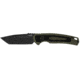 Kershaw Launch 16 Automatic Folding Knife, 3.45in, CPM M4, Tanto Plain Blade, Black Cerakote, Olive Cerakote w/Black Oxide Hardware Aluminum Handle, 7105OLBLK