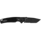 Kershaw Launch 16 Automatic Folding Knife, 3.45in, CPM M4, Black Tanto Blade, Black 6061-T6 Aluminum Handle, 7105