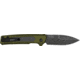 Kershaw Launch 22 Automatic Folding Knife, 3.45in, CPM MagnaCut Steel, Spear Point Blade, Aluminum, OD Green Handle, 7205
