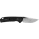 Kershaw Launch 23 Automatic Folding Knife, 3.30in, CPM 154, Trailing Point Blade, Aluminum, Black Handle, 7305