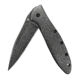 Kershaw Leek, Blackwash Stainless Handle, Blackwash Plain K1660BLKW