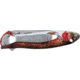 Kershaw Leek Trout EDC 3 Folding Drop Point Plain Bead Blasted 14C28N Steel Blade, Rainbow Trout w/UFI Coating Aluminum Handle, 1660TROUT