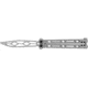 Kershaw Lucha - Trainer Knife, 4.6in, 14C28N Stainless Steel Blade, Silver Handle, 5150TR