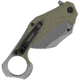 Kershaw Outlier SW Green A/O Folding Knife, 5in Closed, 2.63in Stonewash 8Cr13MoV Stainless Steel Blade, Green GFN Handle, 2064ODSW