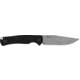 Kershaw Pack Mule Fixed Blade Knife, 3.9 in, N690, Clip Point Blade, Black G10 Handle, 1089