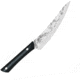 Kershaw Professional Boning/Fillet Kitchen Knives, 11in Overall, 6.5in Hammered Finish Aus-6M SS Blade, Black Pom Handle, Full Tang, Black, HT7070