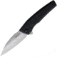 Kershaw Rhetoric Linerlock Assisted Opening Folding Knife, 3 in, Stainless Steel, Drop Point, Glass-Filled Nylon, Black Handle, 1342X
