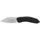 Kershaw Turismo Folding Knife, 2.9in, 8Cr13MoV Blade Steel, Black Handle, Frame Lock, 5505X