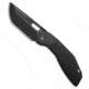 Ketuo Ketuo Yakuza Liner Lock Knife Black G-10/Carbon Fiber Bolster 3.3" Black SW, Black, 14C28N, adult, BHQ-222828