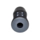 Kexuan 1/2x28 Muzzle Brake for AR-15 .223/5.56 NATO, Black Steel, MZ-06S-01-B