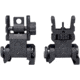 Kexuan 1 in Advanced Tactical Flip Up Front And Rear Sight Set, Aluminum, Black, MFLRS09
