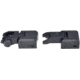 Kexuan 1 in Basic Tactical Flip Up Front and Rear Sight Set, 1 in, Black, MFLRS08