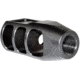 Kexuan Muzzle Brake 11/16x24, Steel, Black, For .450 Bushmaster Or Bull Barrel Thread, Black, MZ-18-07-B