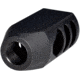 Kexuan .450 Bushmaster Competition Grade Muzzle Brake, 11/16x24, Steel, Black, MZ-07-07-B