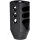 Kexuan .450 Bushmaster Competition Grade Muzzle Brake, 11/16x24, Steel, Black, MZ-07-07-B