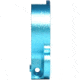 Kexuan Aluminum Receiver End Plate w/Dual Sling Clip Type Adapters for .223/5.56/.308 Buffer Tubes, Blue, ABTA13-BL
