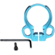 Kexuan Aluminum Receiver End Plate w/Dual Sling Clip Type Adapters for .223/5.56/.308 Buffer Tubes, Blue, ABTA13-BL