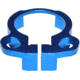 Kexuan Aluminum Receiver End Plate w/Dual Sling Clip Type Adapters for .223/5.56/.308 Buffer Tubes, Dark Blue, ABTA13-DBL