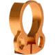 Kexuan Aluminum Receiver End Plate w/Dual Sling Clip Type Adapters for .223/5.56/.308 Buffer Tubes, Golden Orange, ABTA13-GD
