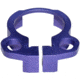 Kexuan Aluminum Receiver End Plate w/Dual Sling Clip Type Adapters for .223/5.56/.308 Buffer Tubes, Purple, ABTA13-PUR